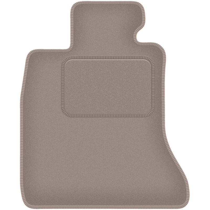 Tapis conducteur beige pour BMW 7 F02 LONG (2008-2015)