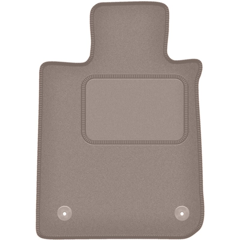 Tapis conducteur beige pour : BMW 7 G12 berline longue (2015-)