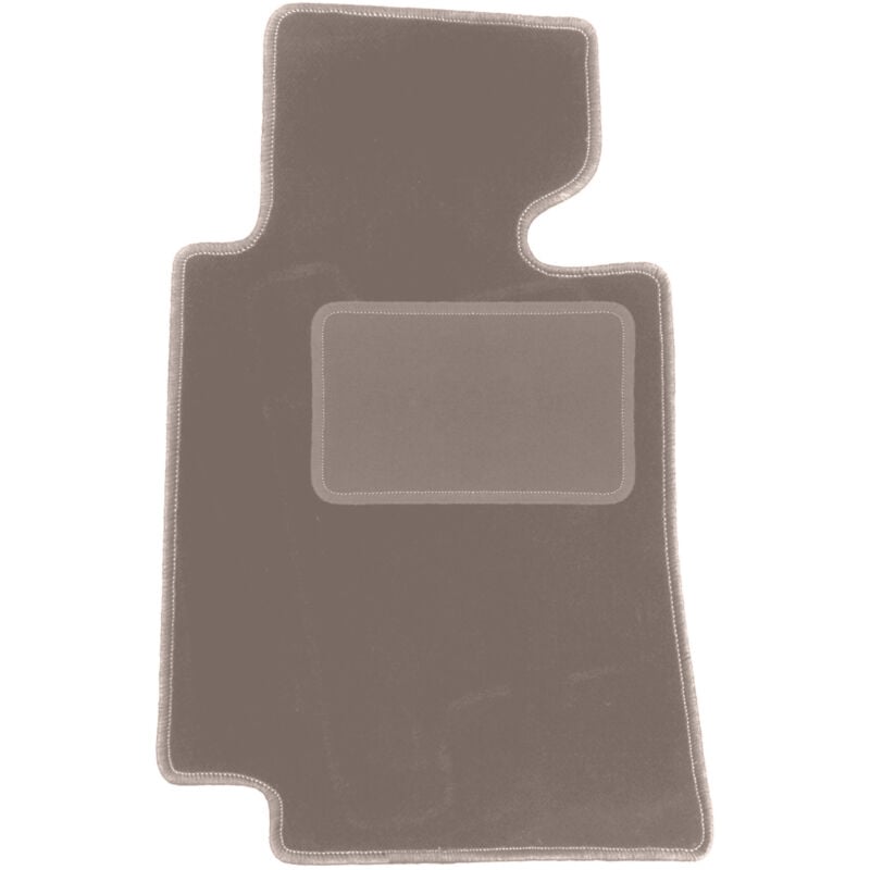 Tapis conducteur beige pour : BMW 8 E31 coupé (1988-1999)