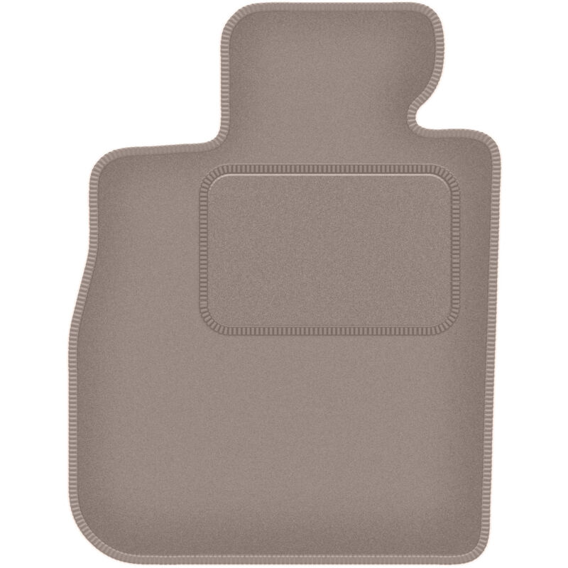 Tapis conducteur beige pour : BMW 8 G16 Gran Coupé (2019-2022)