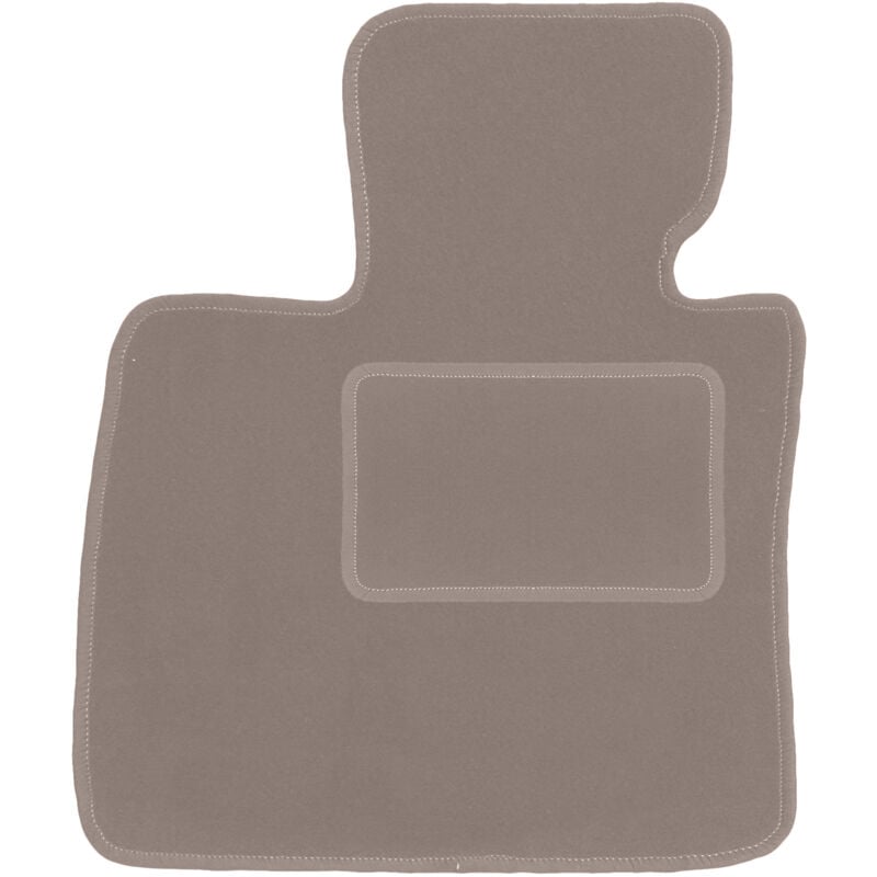 Tapis conducteur beige pour : BMW X5 E70 SUV (2006-2013)