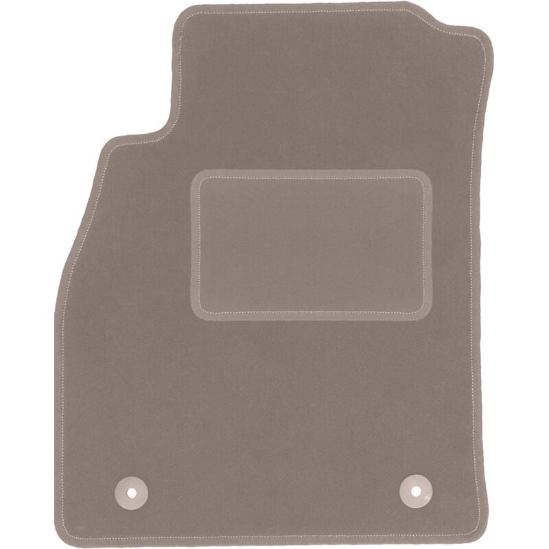 Tapis conducteur beige pour : Chevrolet Malibu V break, liftback, berline (2011-2015)