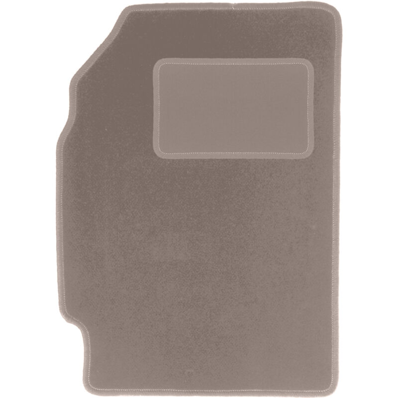 Tapis conducteur beige pour Chevrolet Spark III M300 à hayon (2009-2015)