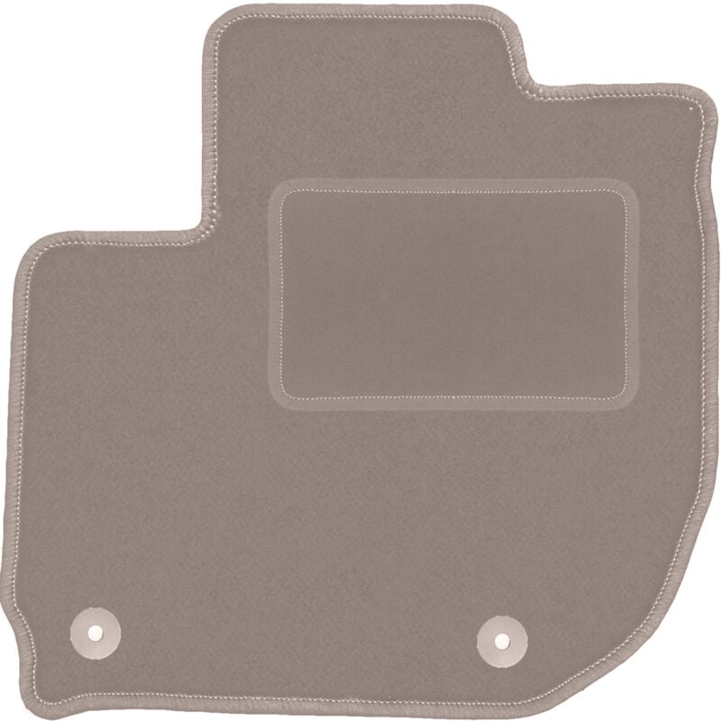 Tapis conducteur beige pour crossover Honda HR-V II (2014-2018)