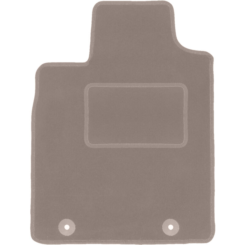 Tapis conducteur beige pour : Dacia Sandero II berline, Stepway (2013-2019)