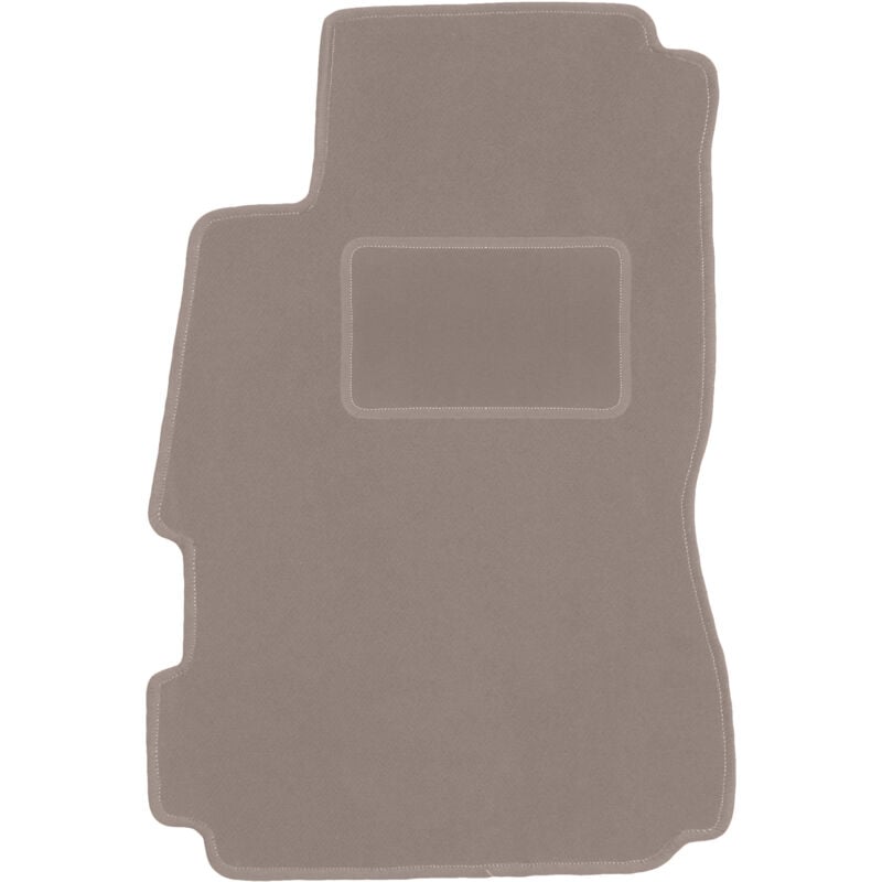 Tapis conducteur beige pour : Daewoo Arcadia berline (1991-1996)