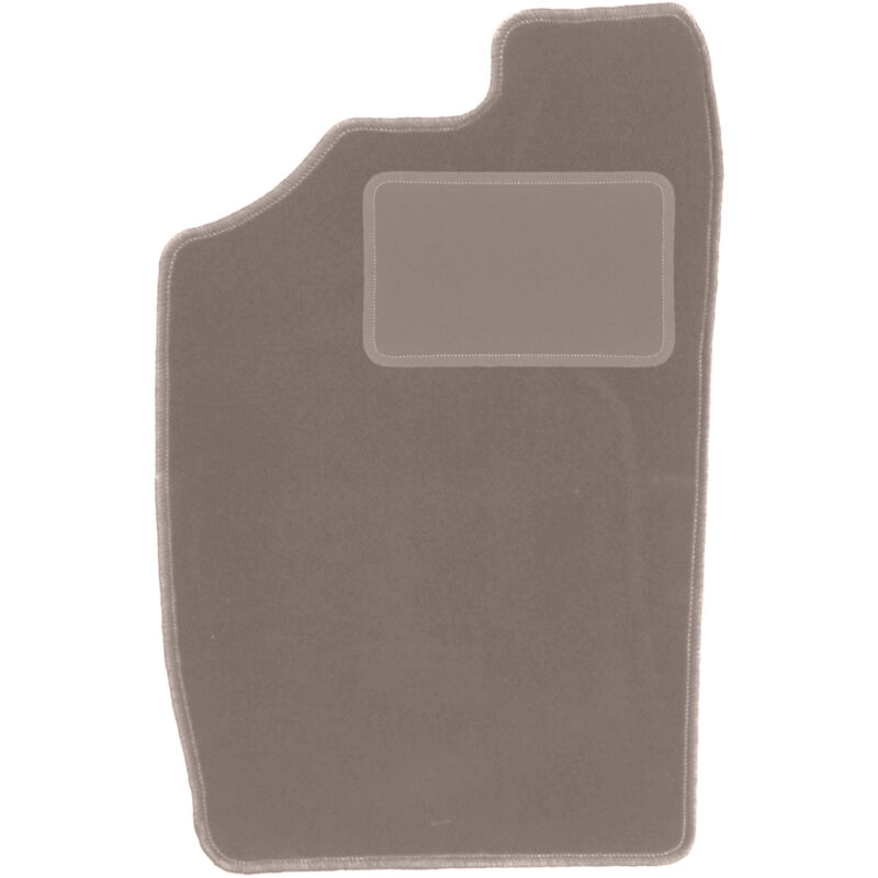 Tapis conducteur beige pour : Daihatsu Cuore V berline (1997-2003)