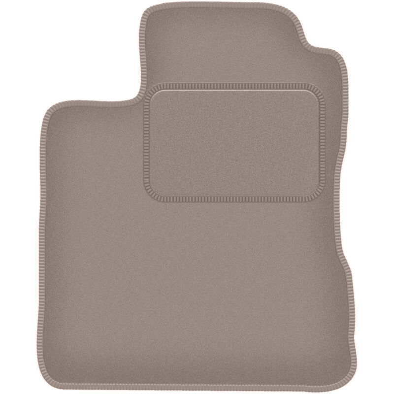 Tapis conducteur beige pour : Daihatsu Cuore VI à hayon (2003-2007)