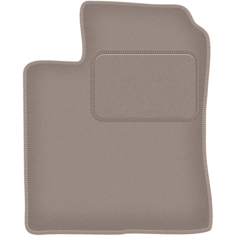 Tapis conducteur beige pour : Daihatsu Trevis à hayon (2006-2009)
