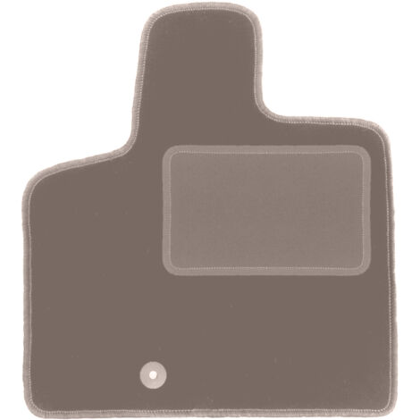 Tapis conducteur beige pour Dodge Caravan IV 7 places (2008-2016)