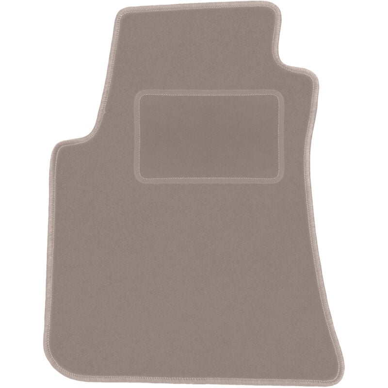 Tapis conducteur beige pour : Dodge Challenger III coupé (2008-)