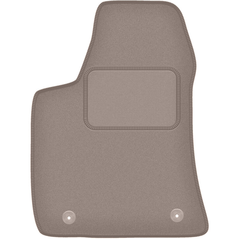 Tapis conducteur beige pour : Dodge Charger LD coupé (2011-2020)