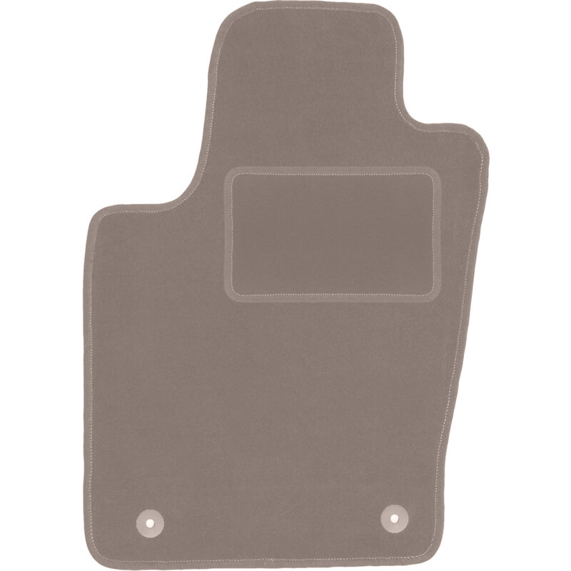 Tapis conducteur beige pour : Dodge Durango III tout-terrain (2010-)