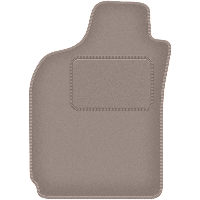 Tapis conducteur beige pour : Fiat Albea berline (2002-2010)