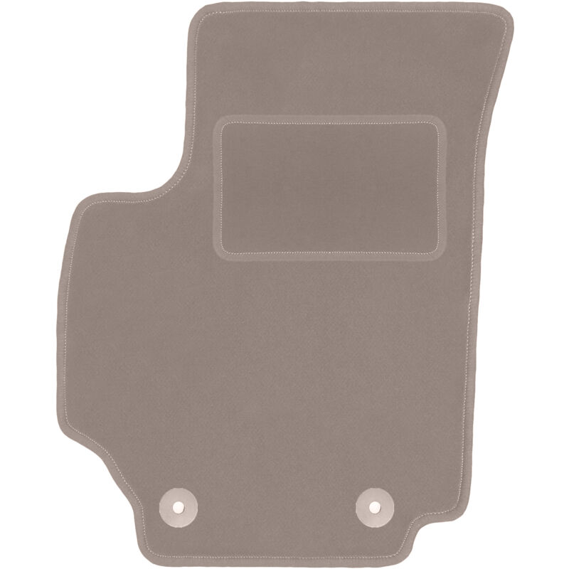 Tapis conducteur beige pour : Fiat Croma II break (2005-2011)