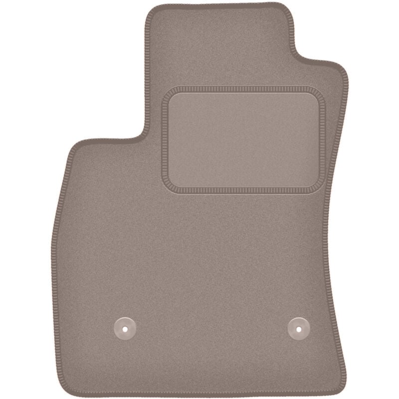 Tapis conducteur beige pour : Fiat Doblo III combivan (2021-)
