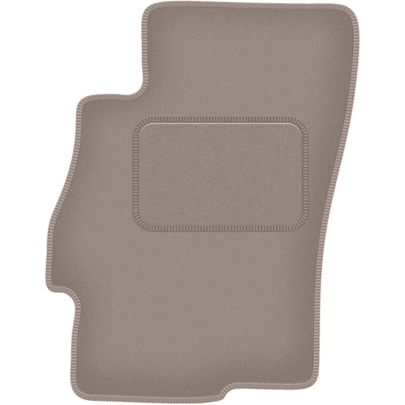 Tapis conducteur beige pour : Fiat Linea berline (2009-2015)