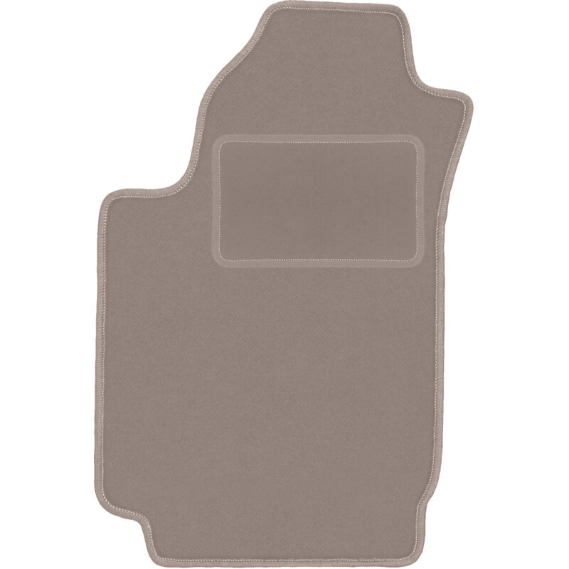 Tapis conducteur beige pour : Fiat Stilo à hayon, break (2000-2008)