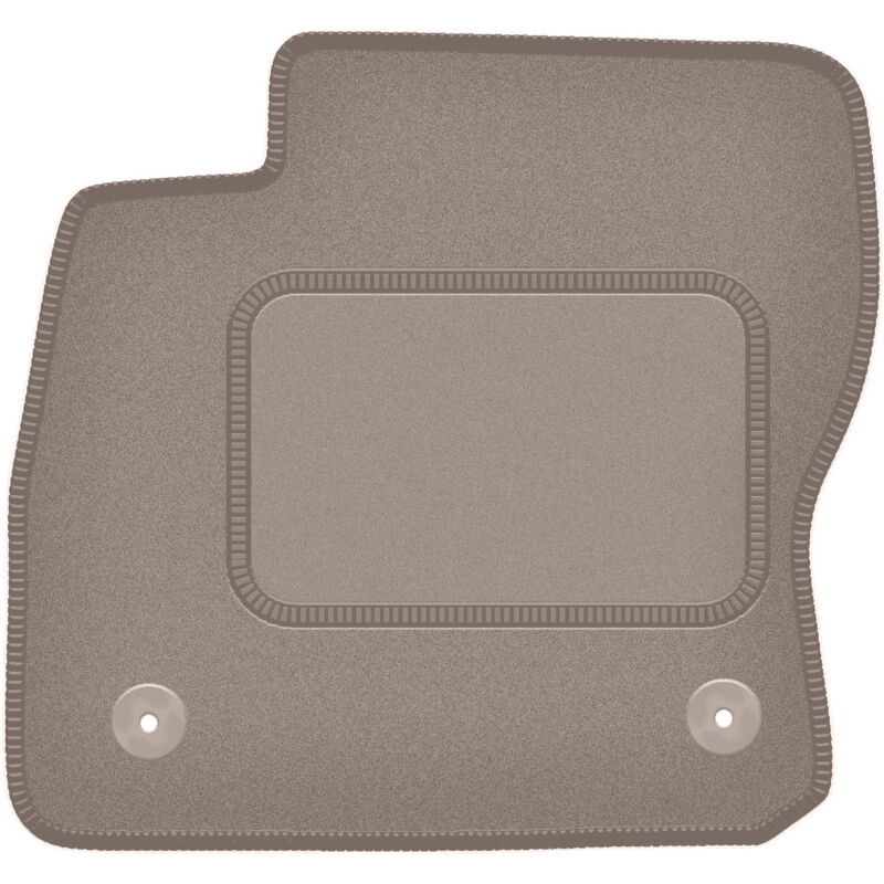 Tapis conducteur beige pour : Ford Focus MK3 USA berline, break (2010-2019)