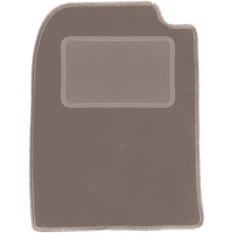 Tapis conducteur beige pour : Ford Fusion à hayon (2002-2005)