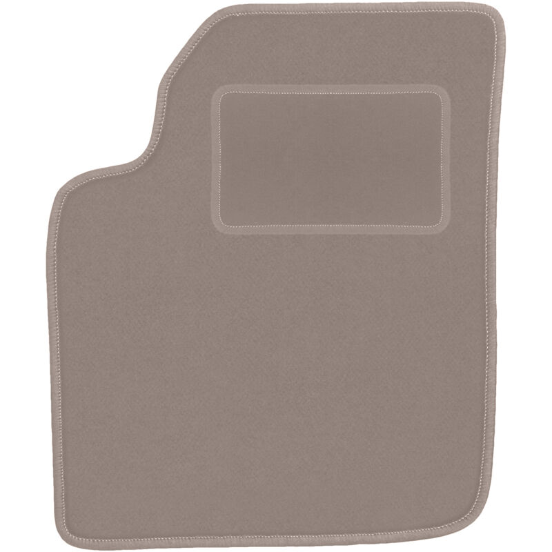 Tapis conducteur beige pour : Ford Ka MK1 à hayon (1998-2006)