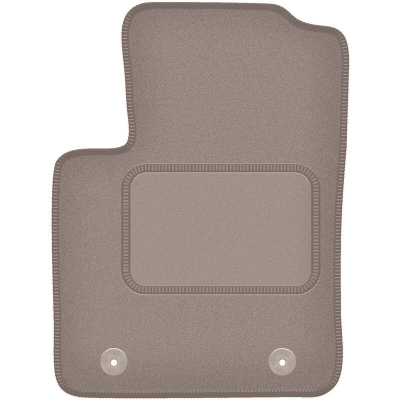 Tapis conducteur beige pour : Ford Ka MK2 FL à hayon (2012-2018)