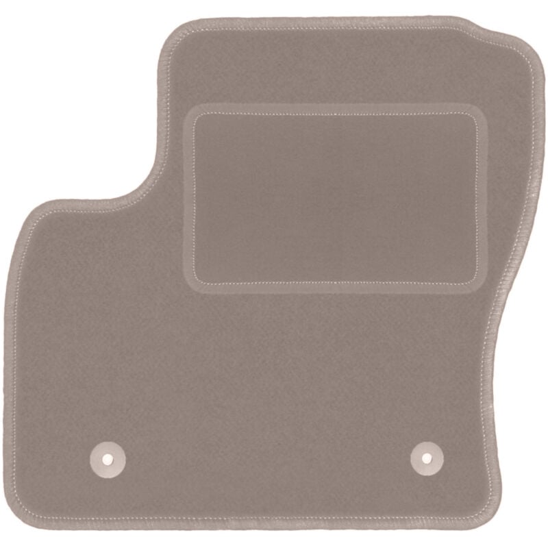 Tapis conducteur beige pour : Ford Kuga MK1 SUV (2011-2013)
