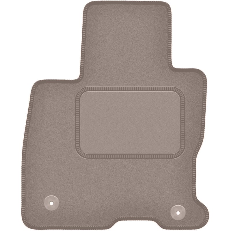 Tapis conducteur beige pour : Ford Kuga MK3 SUV (2019-)