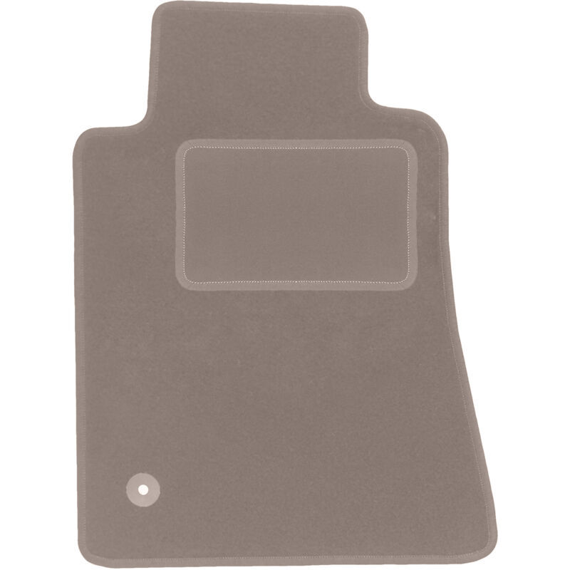 Tapis conducteur beige pour : Ford Mustang MK5 coupé (2004-2014)