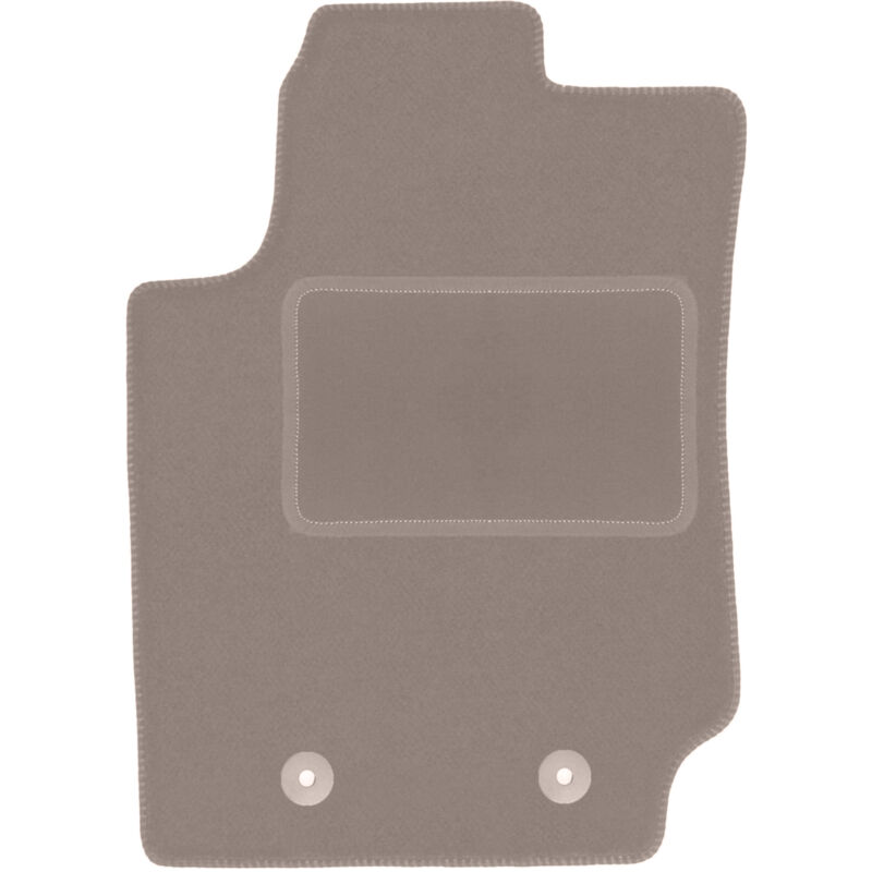 Tapis conducteur beige pour : Ford Ranger pick-up (2012-2019)