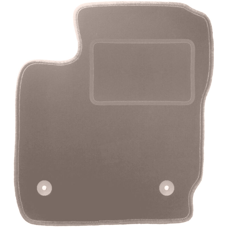 Tapis conducteur beige pour : Ford Tourneo Courier combivan (2014-)