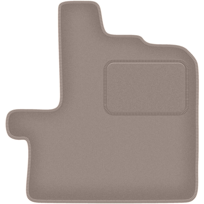 Tapis conducteur beige pour fourgonnette Citroën Jumper II (2006-2014)