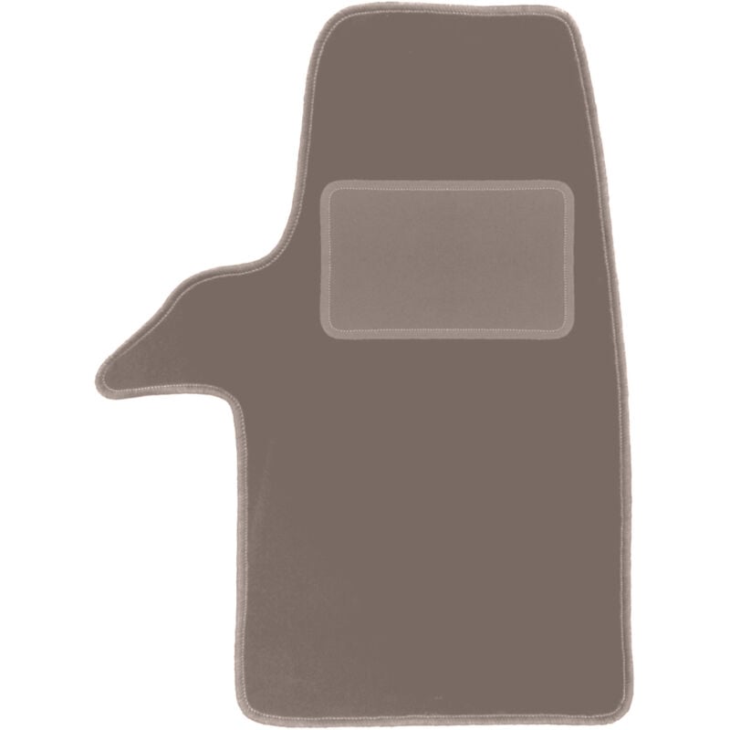 Tapis conducteur beige pour fourgonnette Volkswagen Transporter T5 (2003-2015)