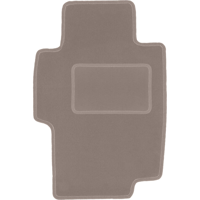 Tapis conducteur beige pour : Honda Accord VII berline, break, tourer, Type-S (2002-2008)