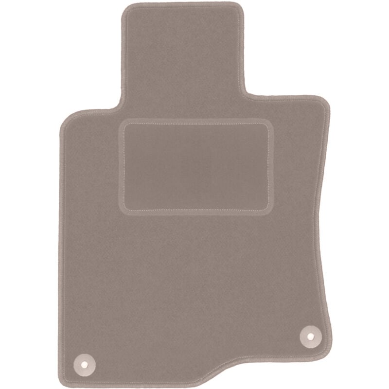 Tapis conducteur beige pour : Honda Accord VIII berline, break, tourer (2008-2015)