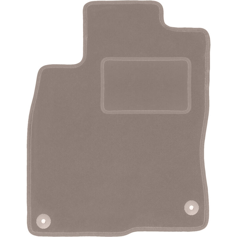 Tapis conducteur beige pour Honda Civic X à hayon (2017-)