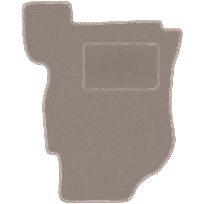 Tapis conducteur beige pour Honda Concerto liftback (1988-1994)