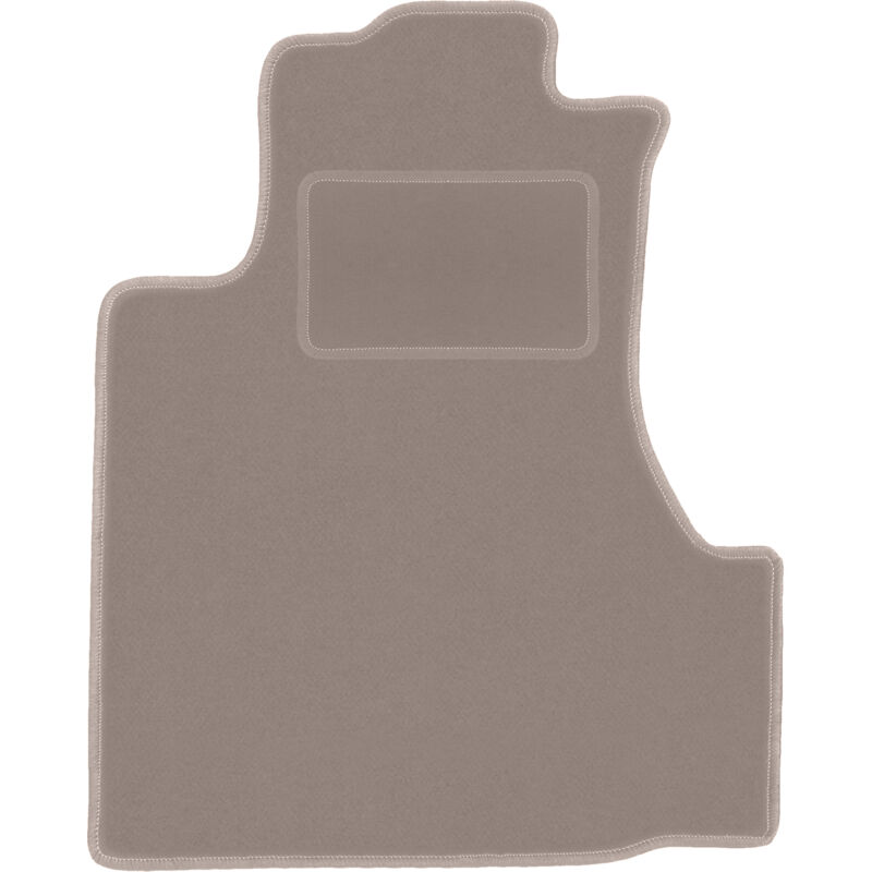Tapis conducteur beige pour : Honda CR-V III SUV (2006-2011)