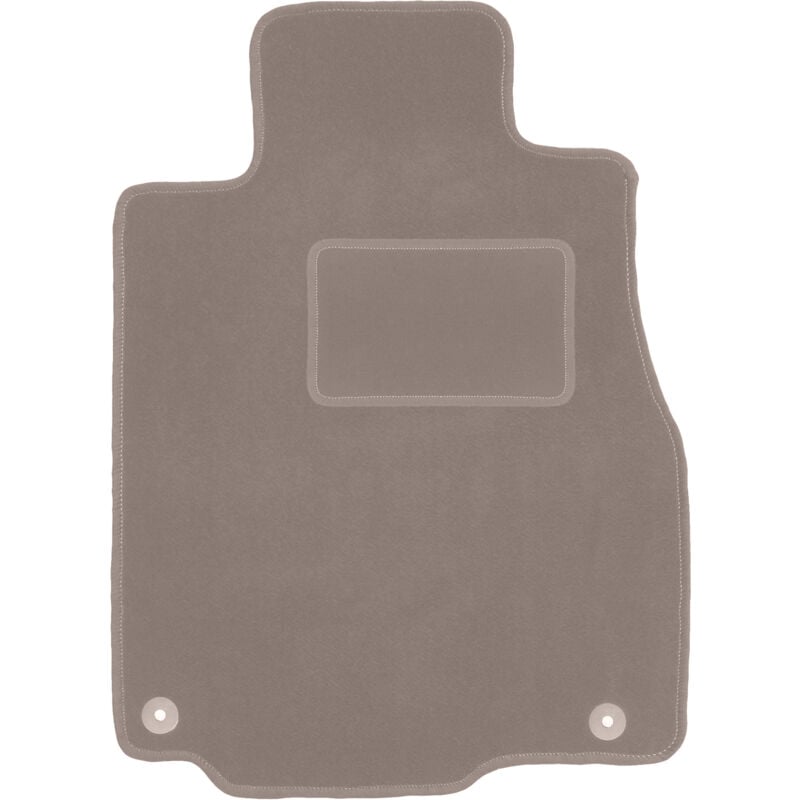 Tapis conducteur beige pour : Honda CR-V IV SUV (2011-2018)
