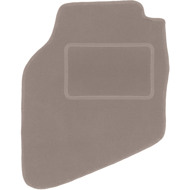 Tapis conducteur beige pour Honda Jazz II à hayon (2002-2008)