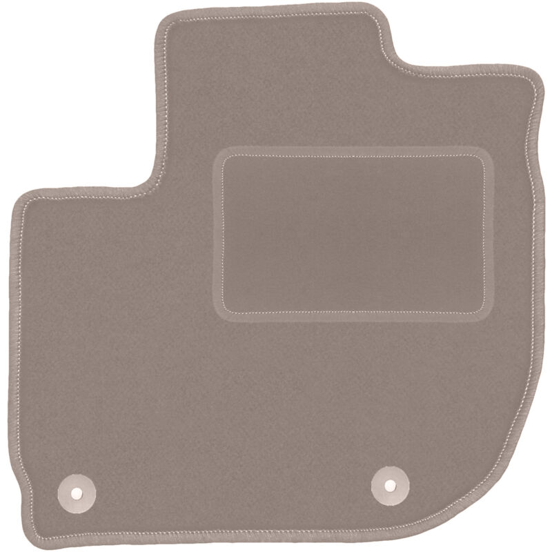 Tapis conducteur beige pour Honda Jazz IV à hayon (2015-)