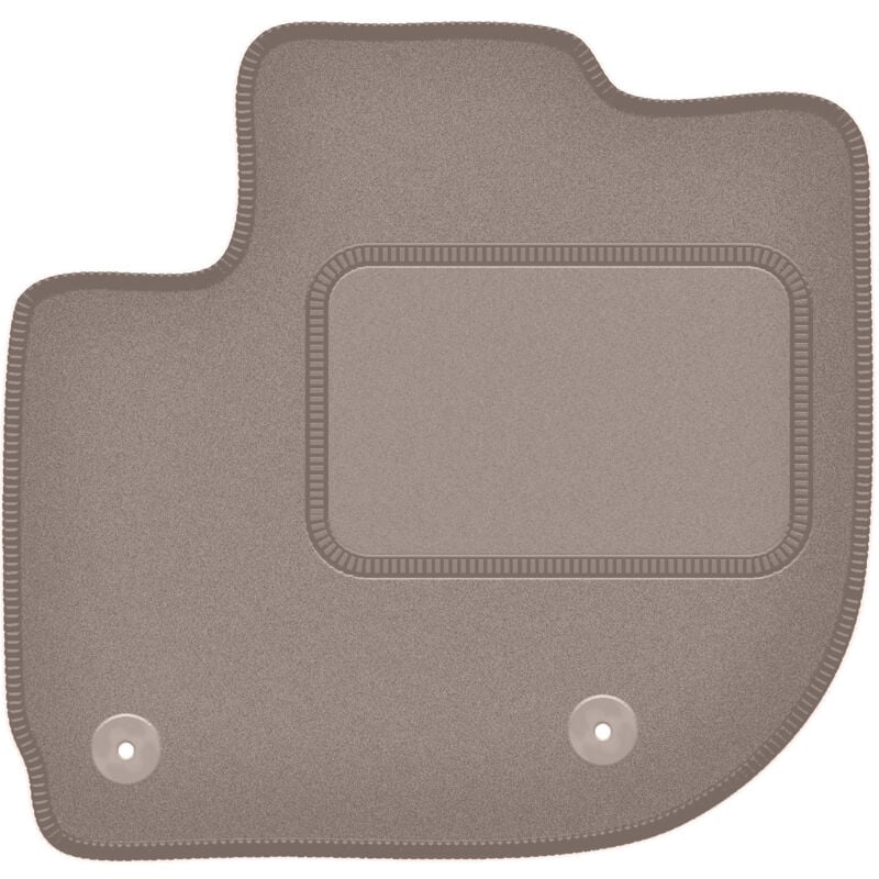 Tapis conducteur beige pour Honda Jazz V Hybrid (2020-)