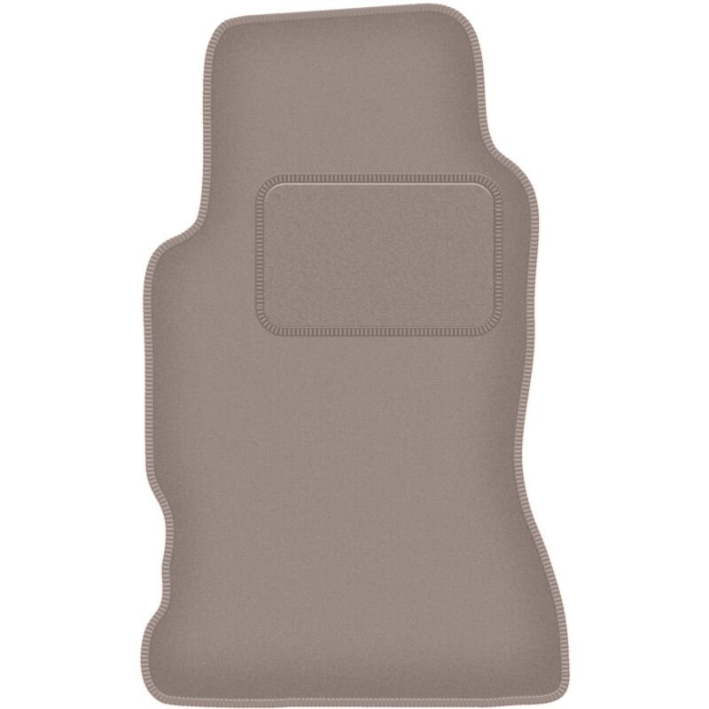 Tapis conducteur beige pour : Honda Legend II coupé (1991-1996)