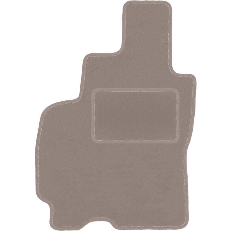 Tapis conducteur beige pour : Hyundai Atos à hayon (1997-2008)