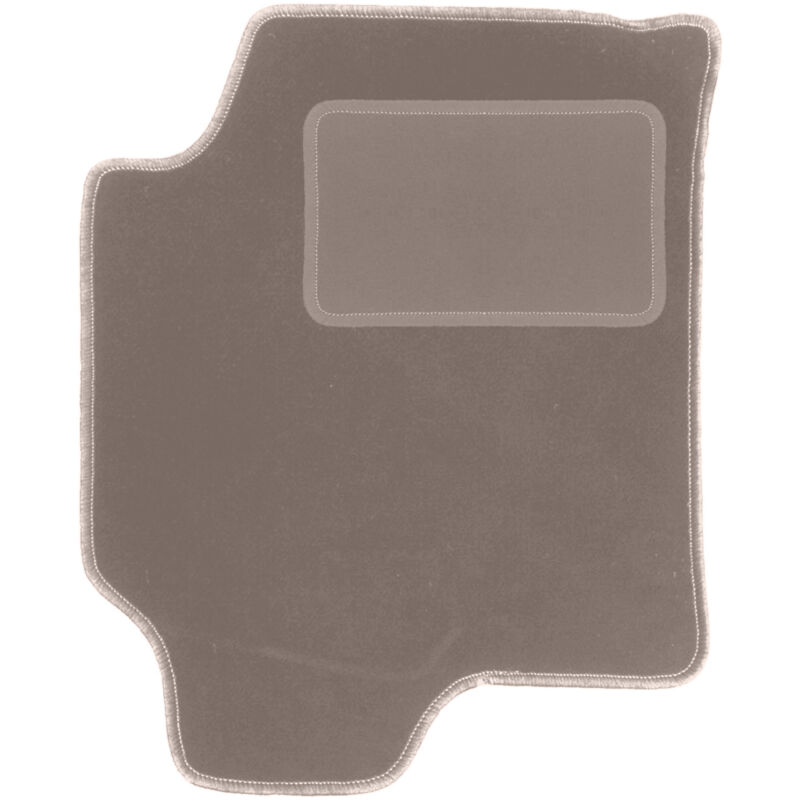 Tapis conducteur beige pour : Hyundai Elantra III berline (2000-2006)