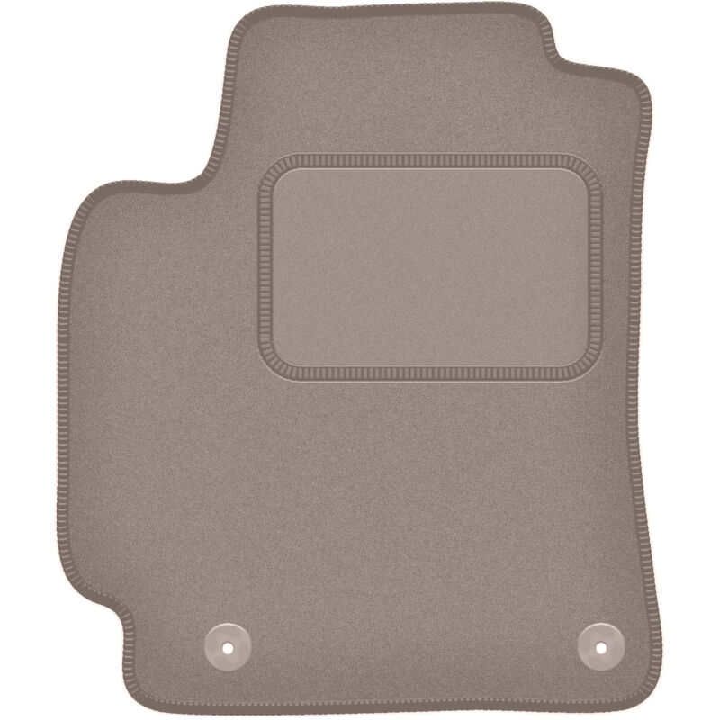 Tapis conducteur beige pour : Hyundai Elantra VI berline (2016-)