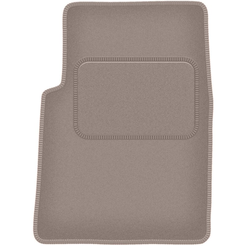 Tapis conducteur beige pour Hyundai Galloper tout-terrain (1991-2003)