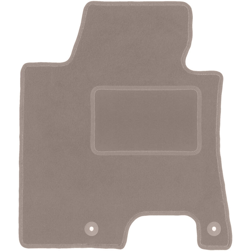 Tapis conducteur beige pour Hyundai i30 II à hayon, break, break (2011-2017)