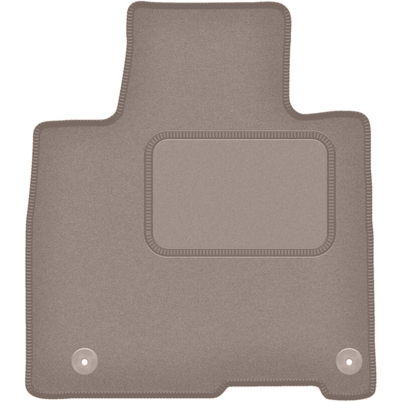 Tapis conducteur beige pour Hyundai SantaFe IV SUV (2018-)