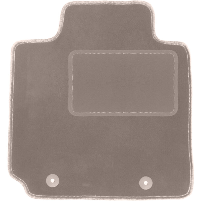 Tapis conducteur beige pour : Hyundai Veloster coupé (2011-2018)